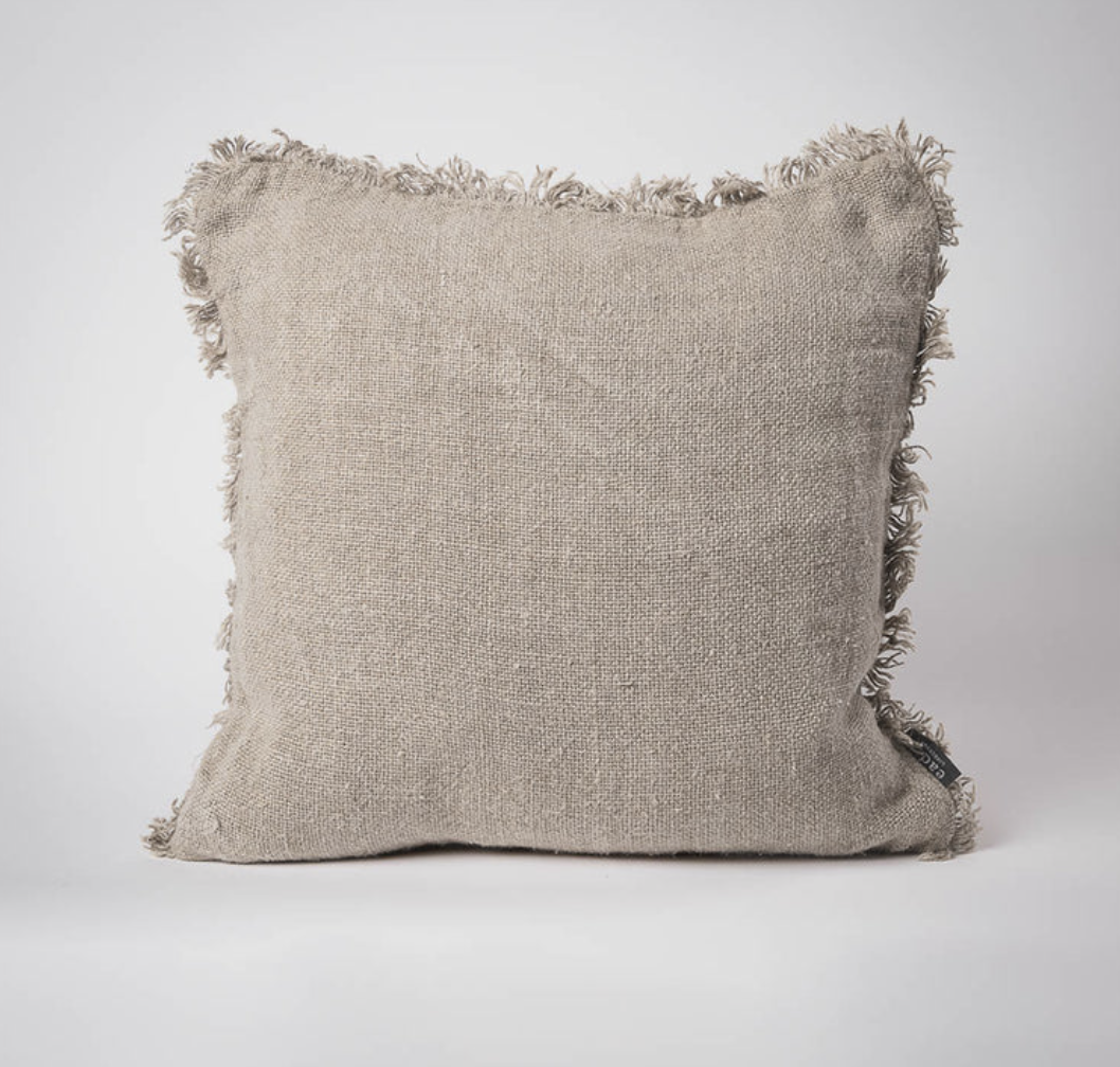 Bedouin Linen Cusion Cover | Natural