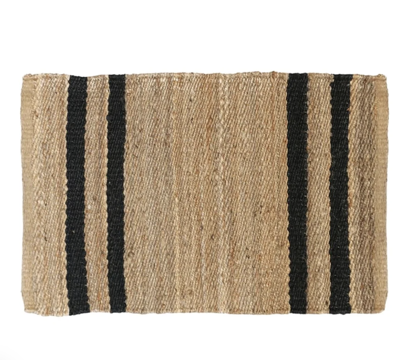 Doormat | Natural Sisal with Black Stripes