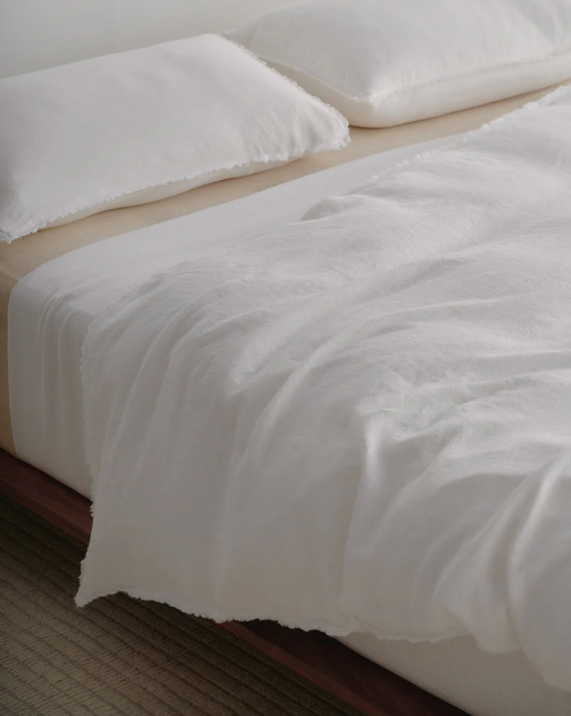 Hale Mercantile | Flocca Linen Duvet Cover | King