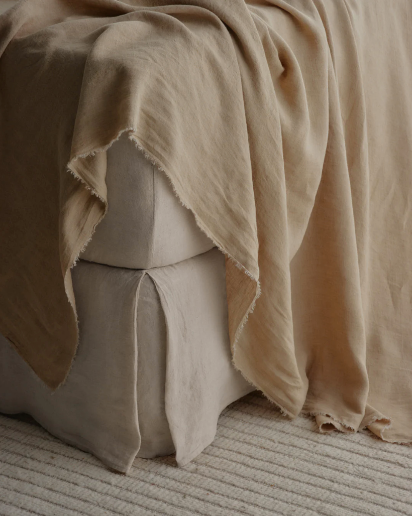Hale Mercantile | Linen Bed Skirt | King