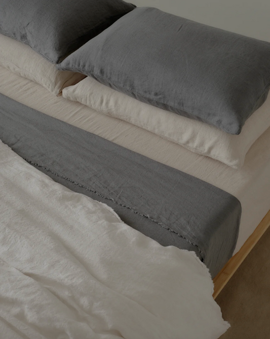 Hale Mercantile Basix Standard Linen Pillowcase