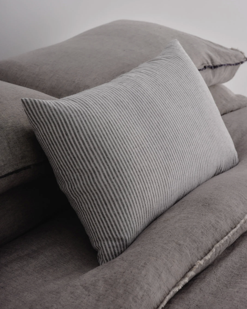 Hale Mercantile | Basix Stripe Linen Cushion