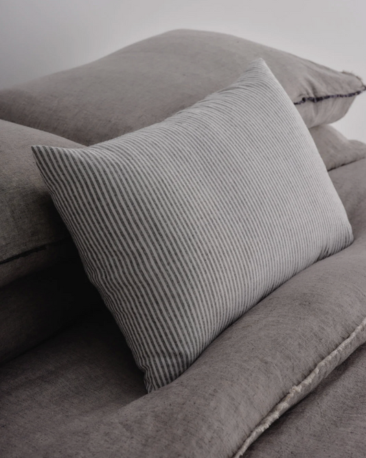 Hale Mercantile Basix Stripe Linen Cushion