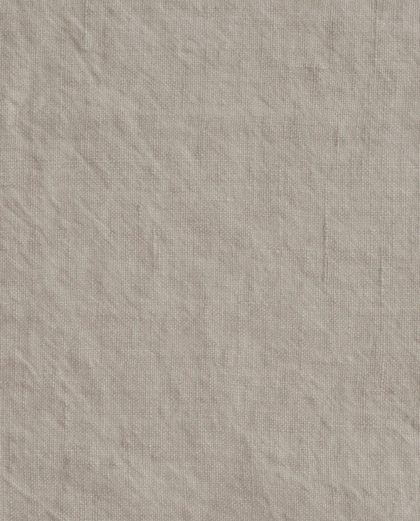 Hale Mercantile | Flocca Linen Flat Sheet | Super King - Sable
