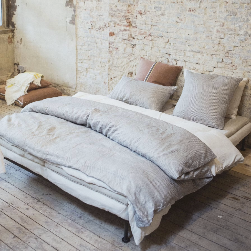 Libeco | The Workshop Pillow Cover | Stripe
