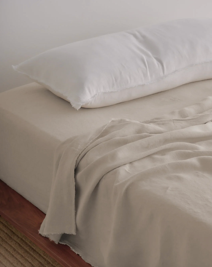 Hale Mercantile | Flocca Linen Body Cushion