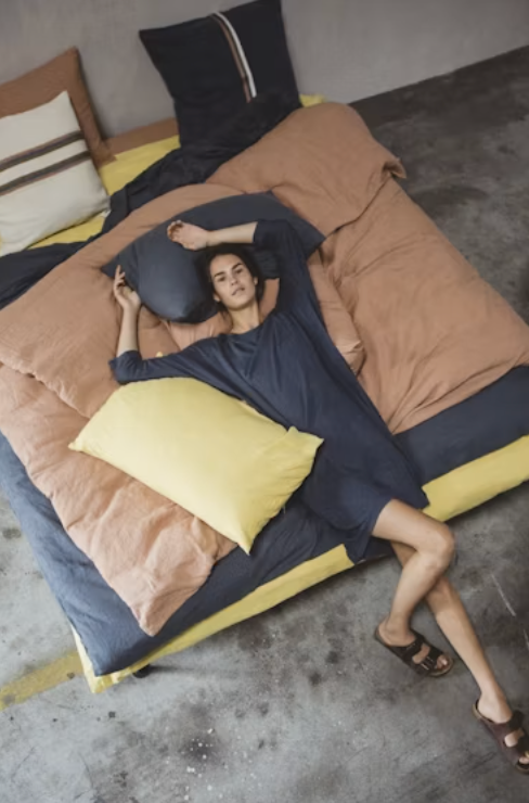 Libeco | Madison Basic Pillow Cover | Navy