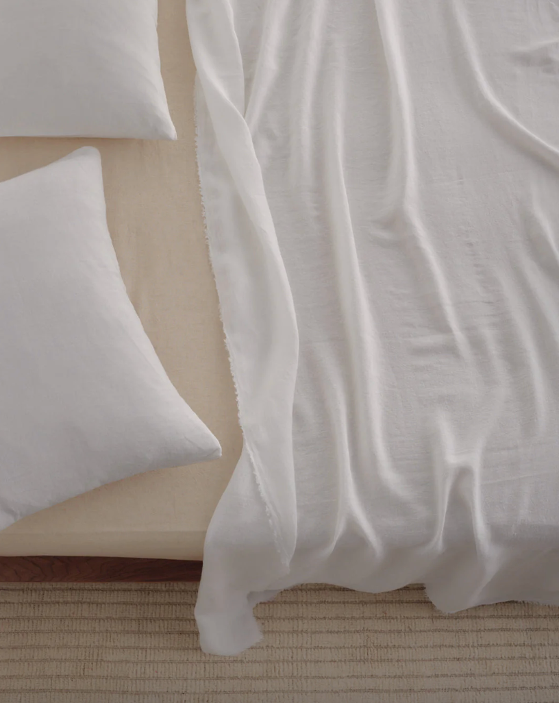 Hale Mercantile | Flocca Linen Flat Sheet | Queen/King - Ayrton