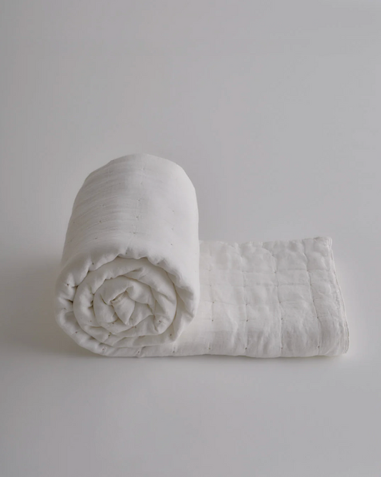 Hale Mercantile Basix Linen Coverlet - Ayrton