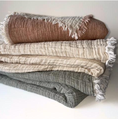 LOOM Linen Blanket