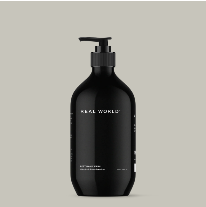 Real World | Hand Wash | Manuka & Rose Geranium