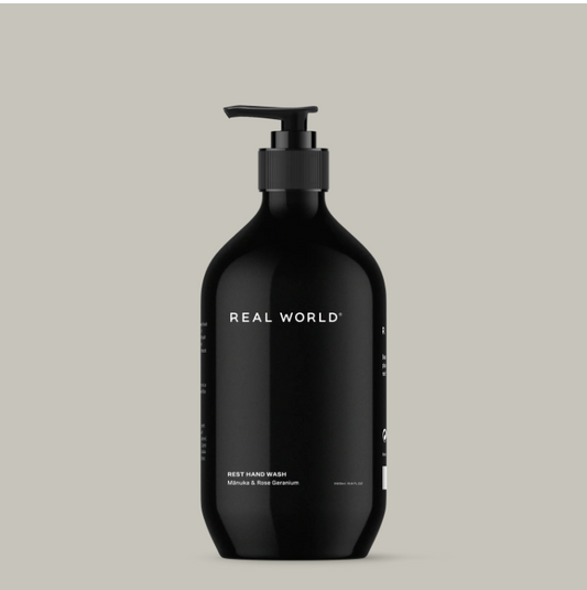 Real World | Hand Wash | Manuka & Rose Geranium