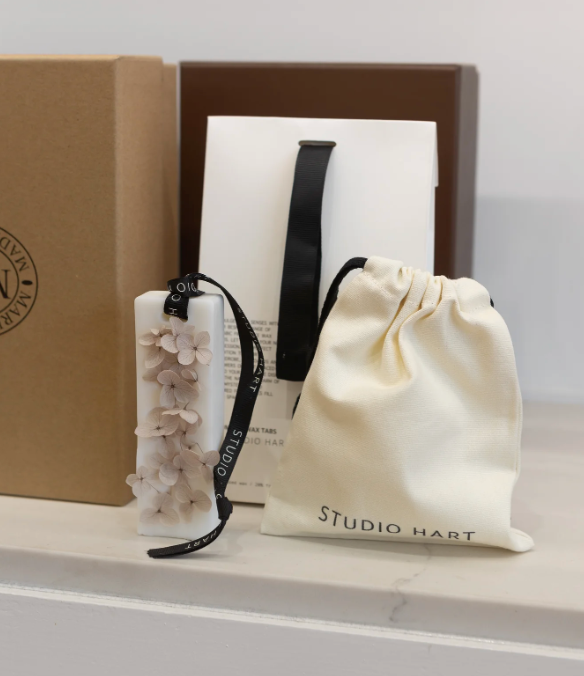Studio Hart | Double Aromatic Wax Tab | Silk Rose