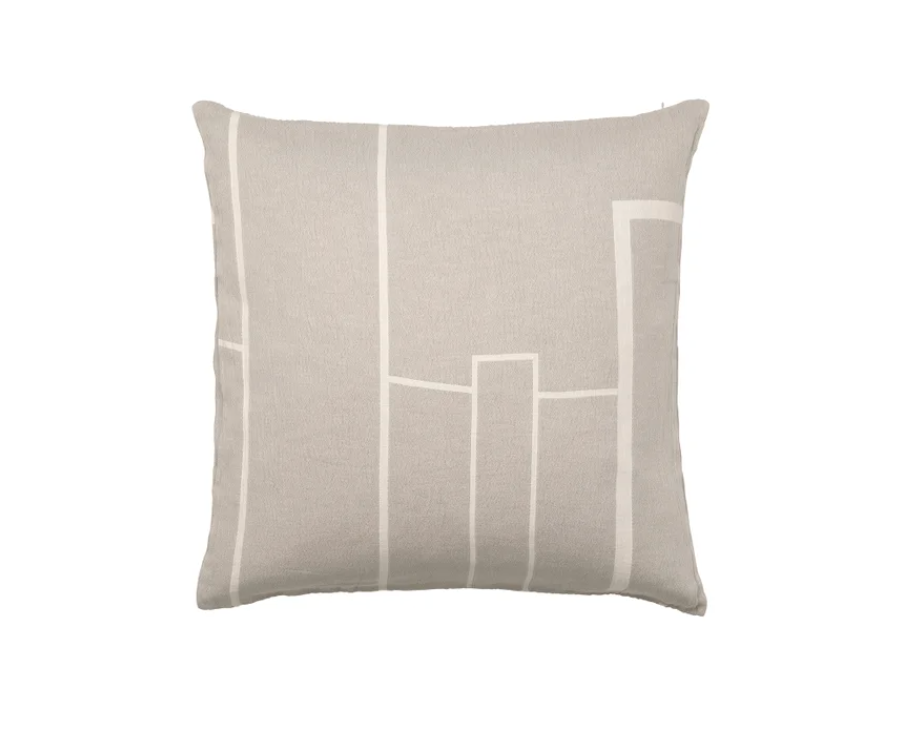 KRISTINA DAM | Architecture Cushion | Beige/Cream