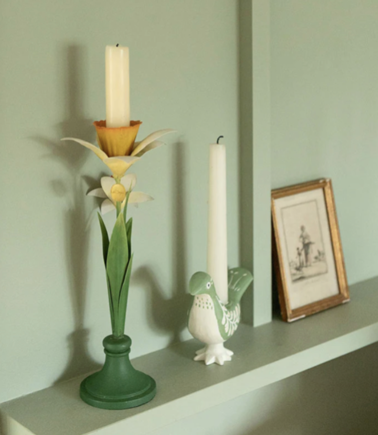 Daffodil Candle Holder Straw