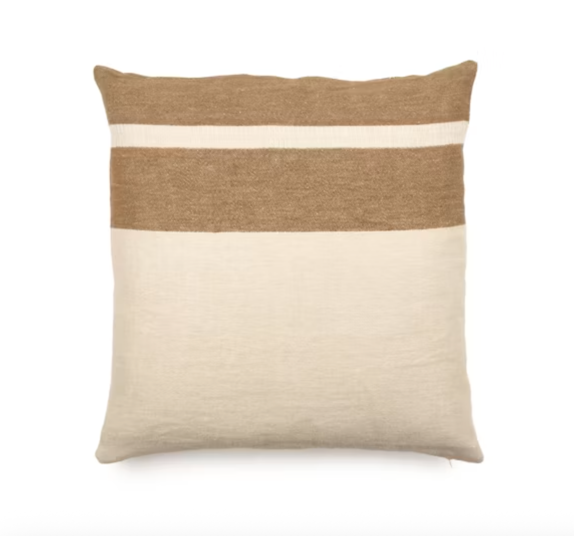 Libeco | The Belgium Pillow Cover | Railroad Stripe