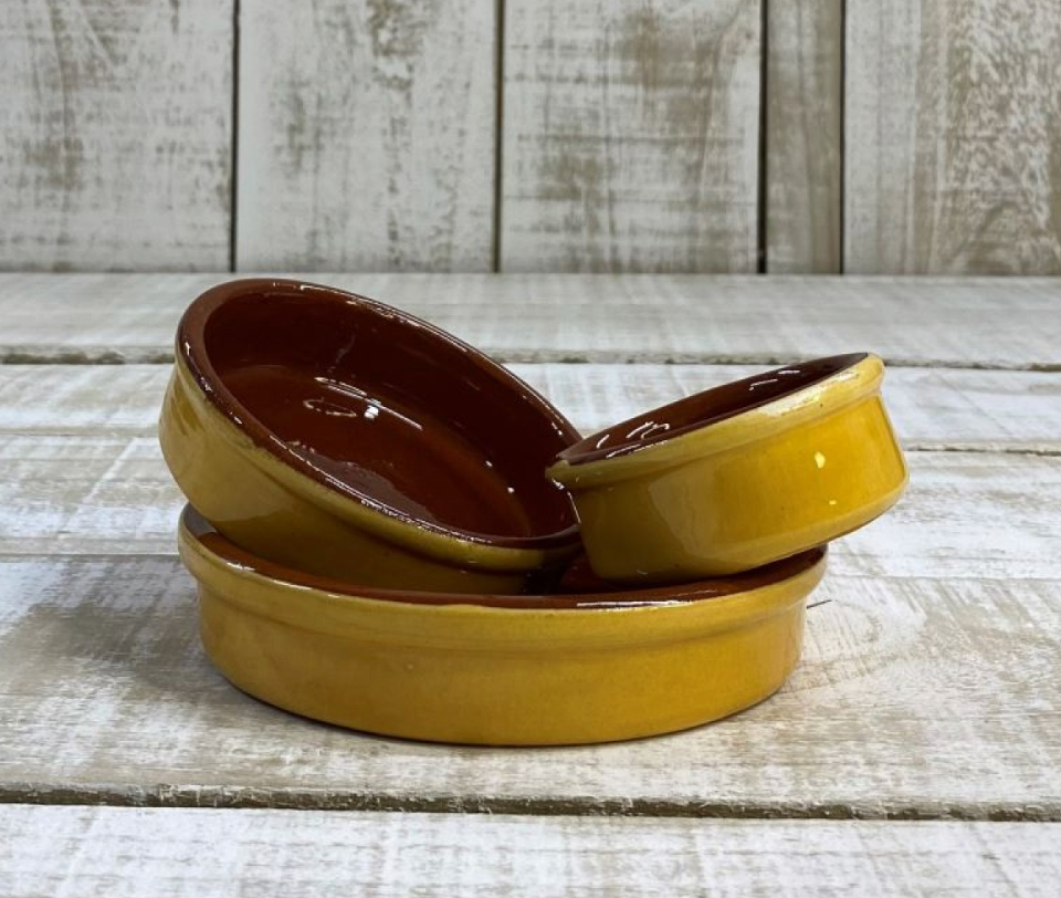 Tapa Dish 13cm Gold