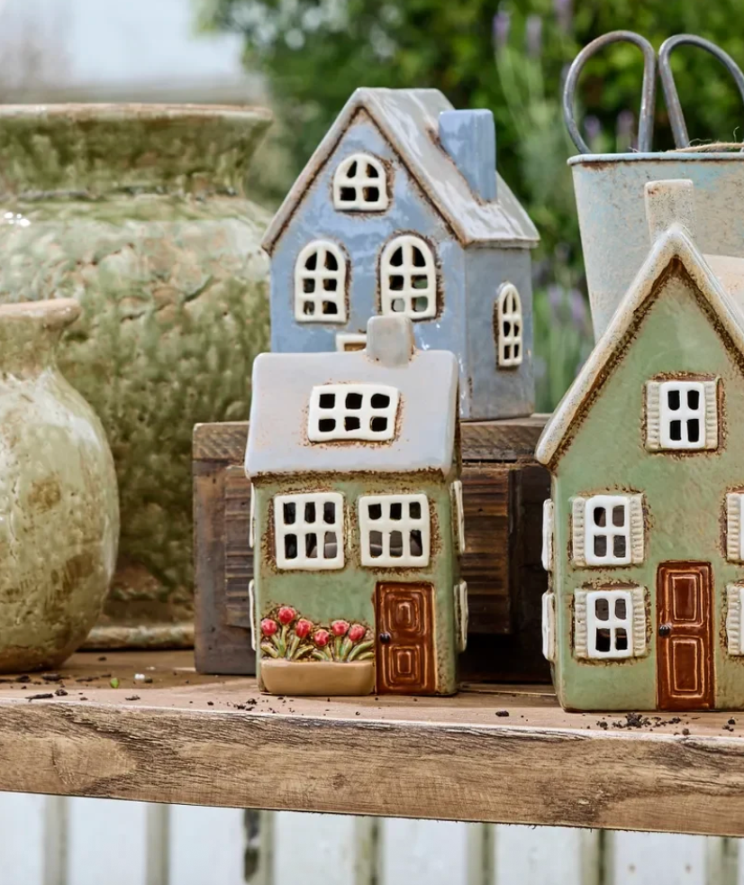 Devon Petite Tealight Cottage Sage