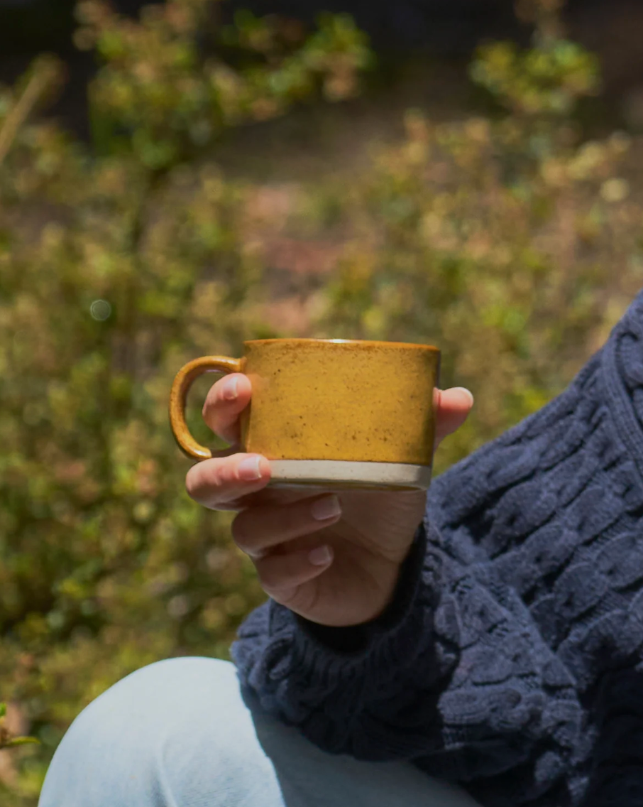 Mineral Mugs | Citrine | Set of 4