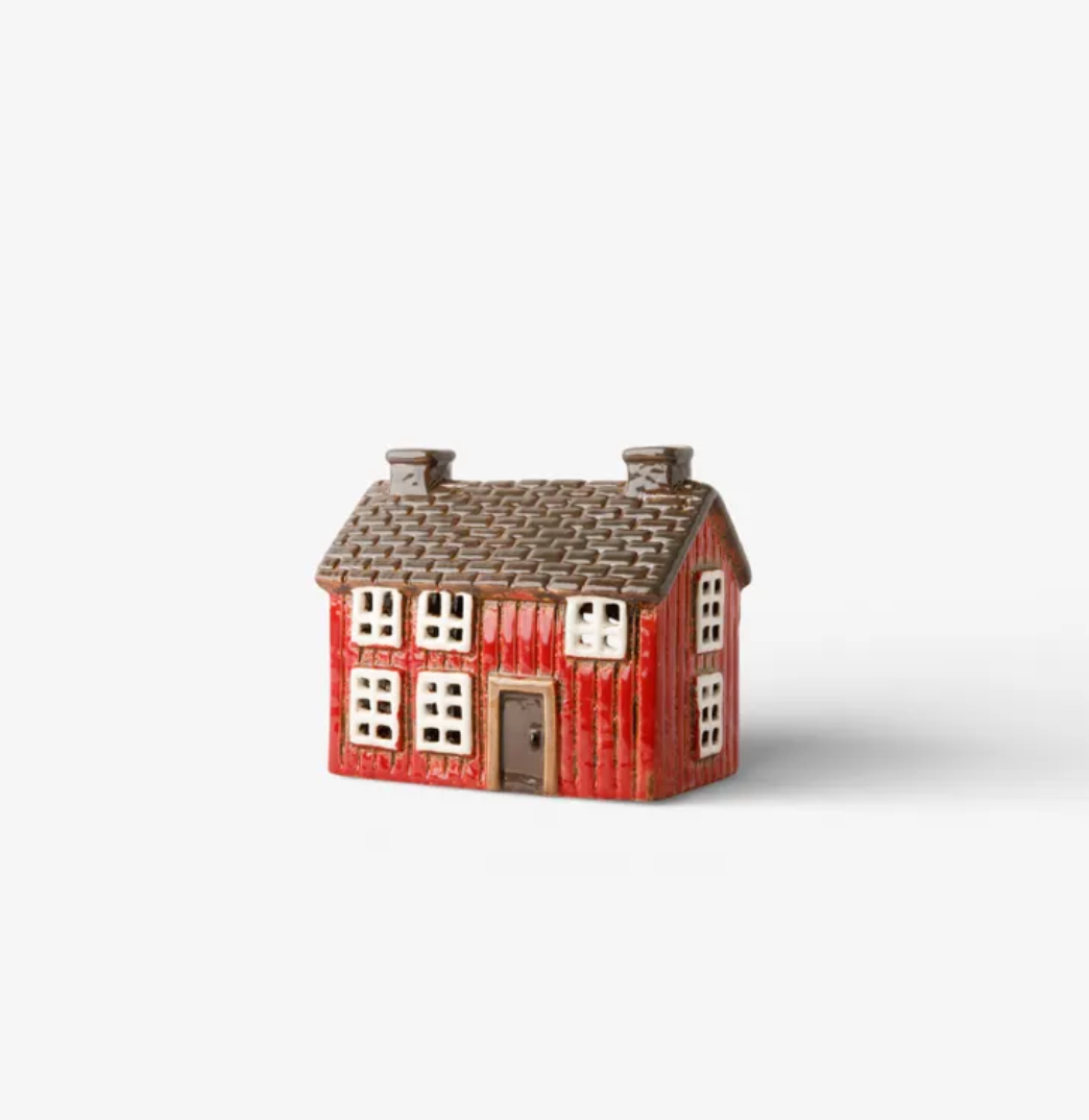 Nordgard Torp Red Cottage Tealight