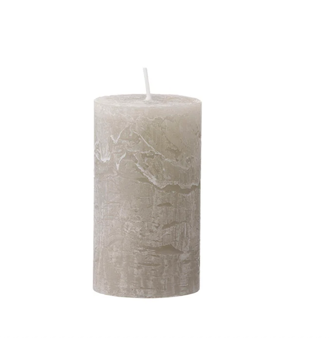 Pillar Candle | Rustic Stone | 12cm
