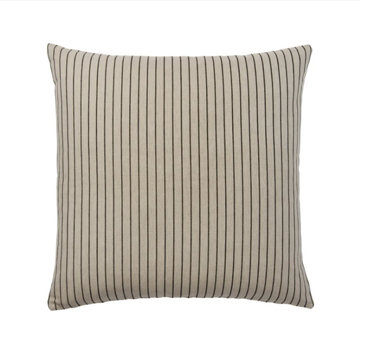 BROSTE Cushion Cover | Light Beige/Black | 60x60