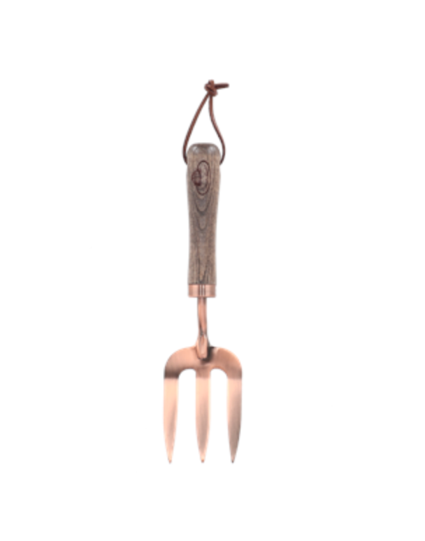Copper Plated Rake Fork
