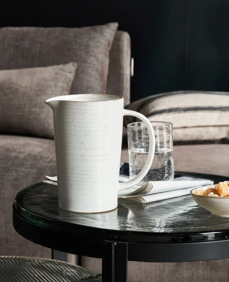 Speckled Jug | White