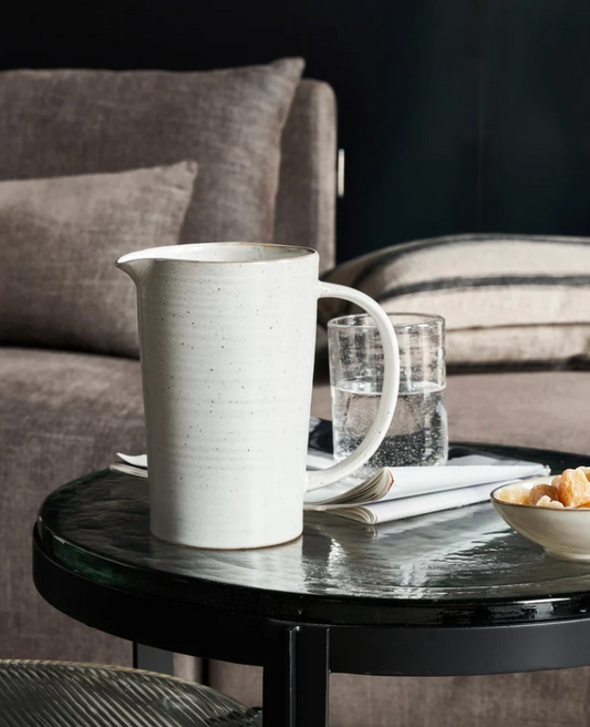 Speckled Jug | White