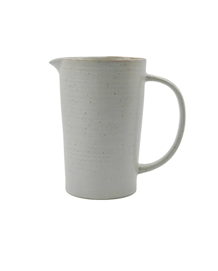 Speckled Jug | White