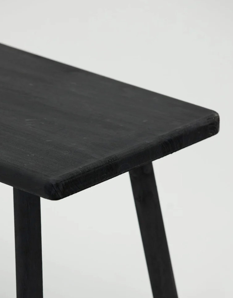 Rustic Bench | Black | 120cm