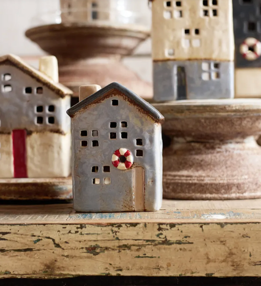 Saint Malo Tealight House with Buoy Small