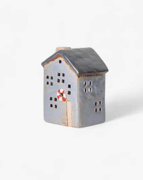 Saint Malo Tealight House with Buoy Small