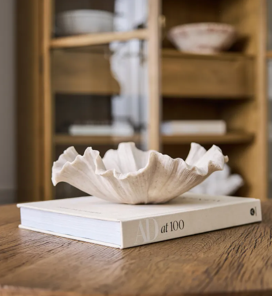 Ribbed Shell Bowl