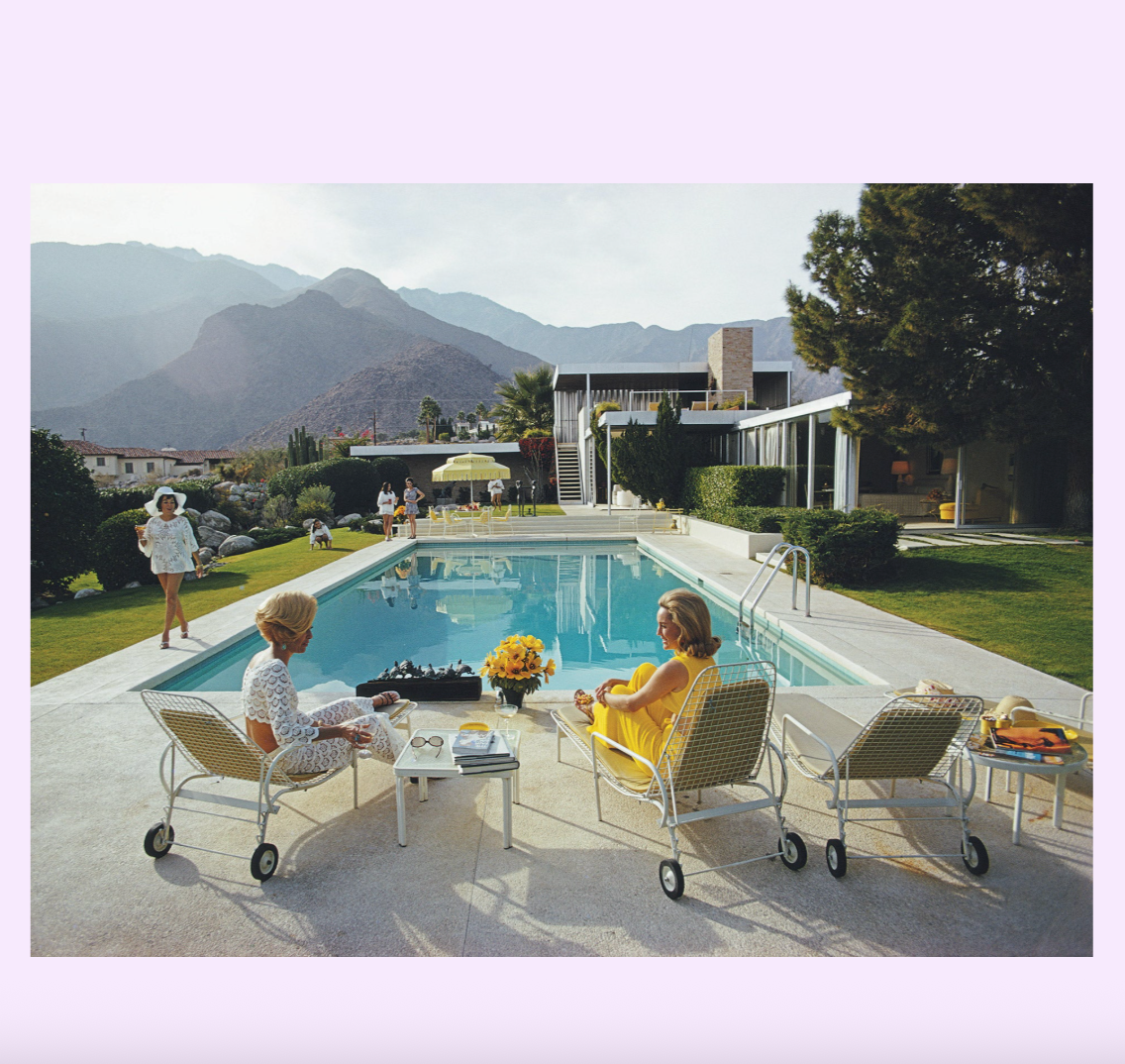 Slim Aarons Puzzle | Poolside Gossip