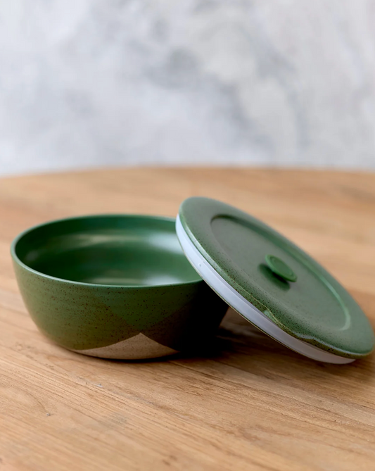 The Wanderer Green Dipped Container