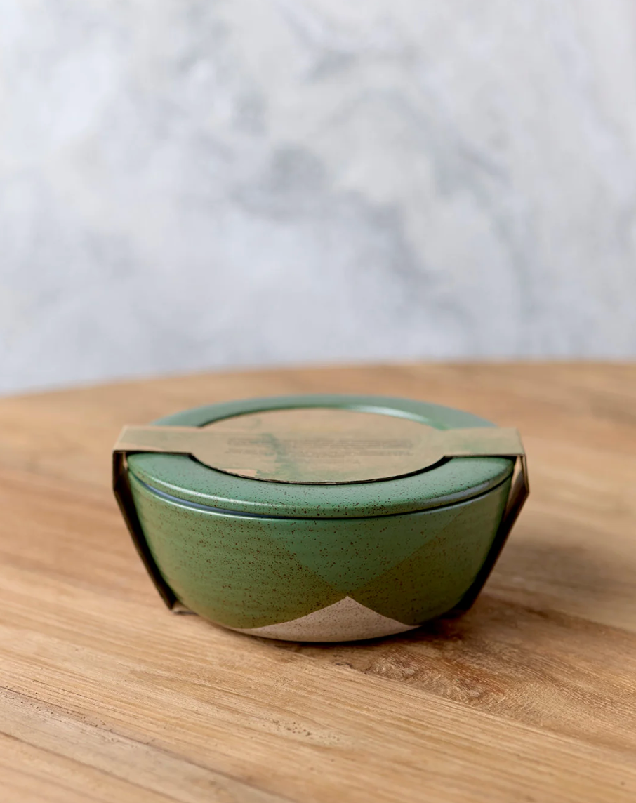 The Wanderer Green Dipped Container