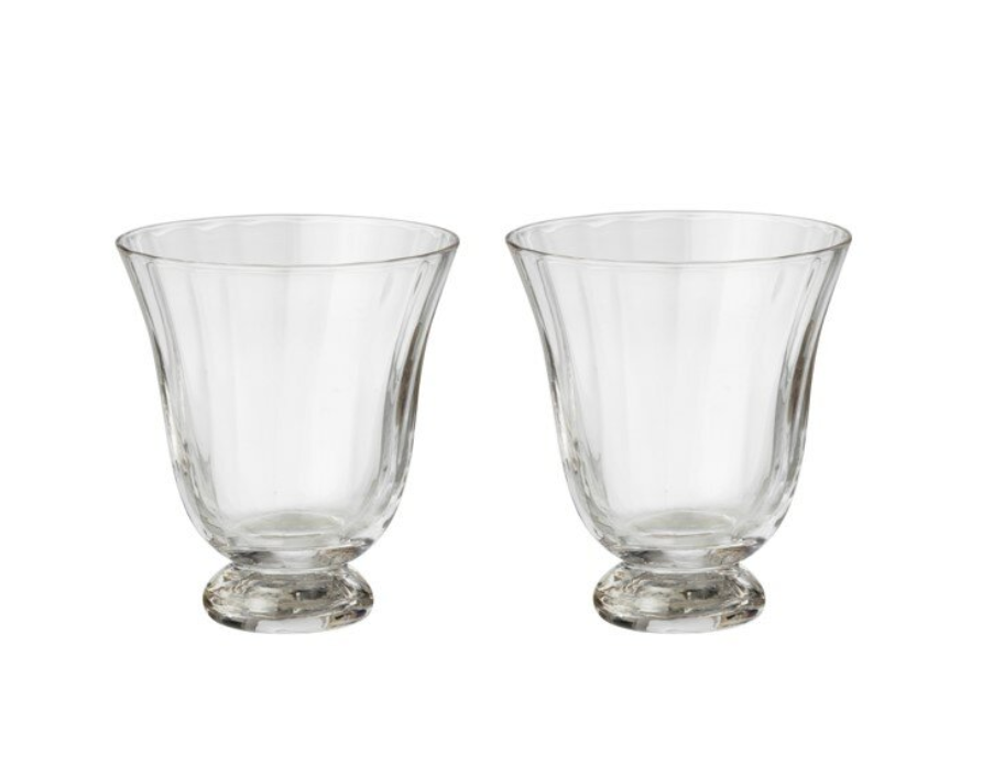 Trellis Water Glass | Clear | Set of 2
