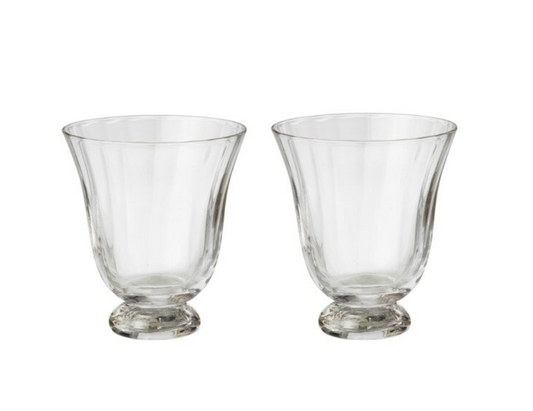 Trellis Water Glass | Clear | Set of 2