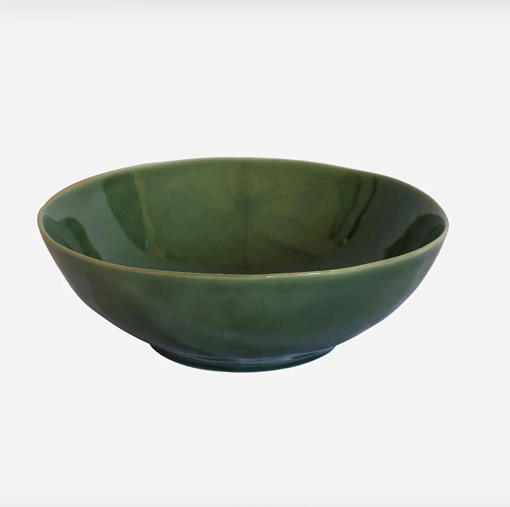Verde & Ivy | Large Serving Bowl | Green
