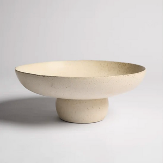 Matte Speckle Raised Bowl