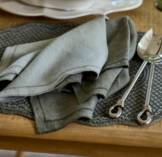Linen Napkin | Olive