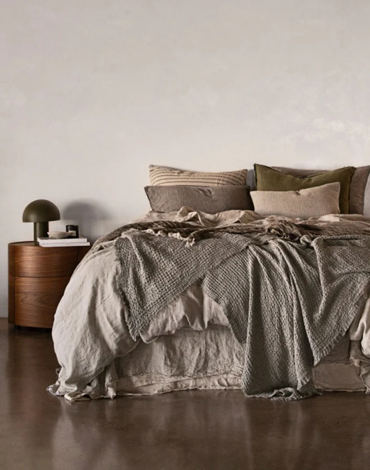 Flocca Linen Blanket