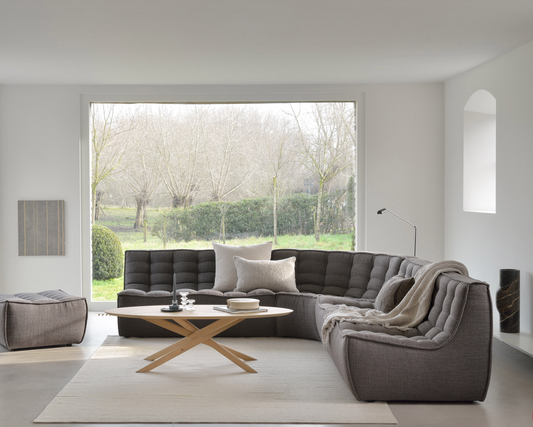 Henry 3 Seater Modular Sofa | Dark Grey
