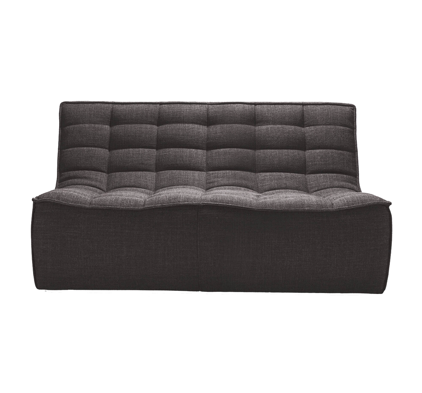 Henry Modular 2-Seater Sofa - Dark Grey