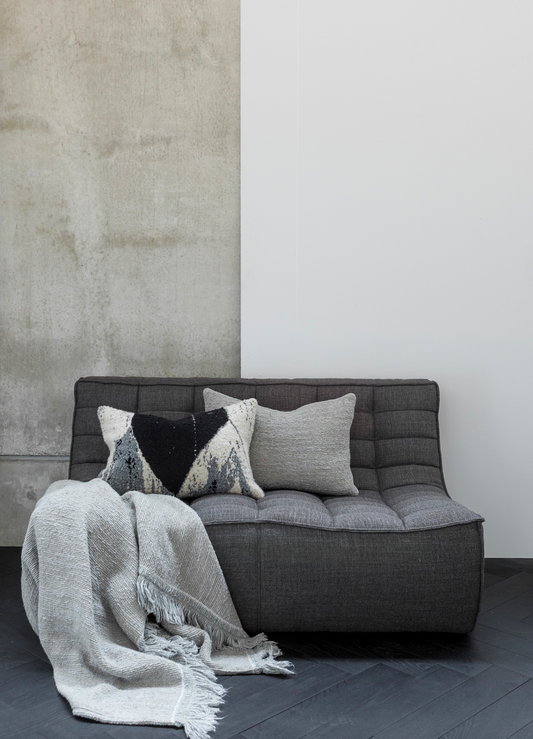 Henry Modular 2 Seater Sofa | Dark Grey