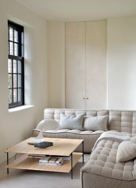 Henry 2 Seater Modular Sofa | Beige