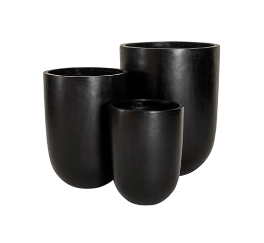 Bali Concrete Planter - Black