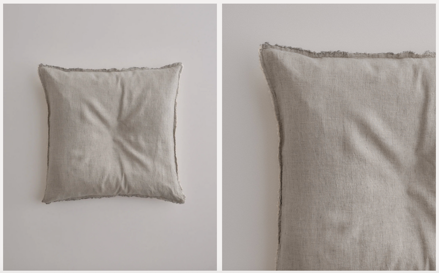Hale Mercantile | Flocca Linen Euro Pillowcase
