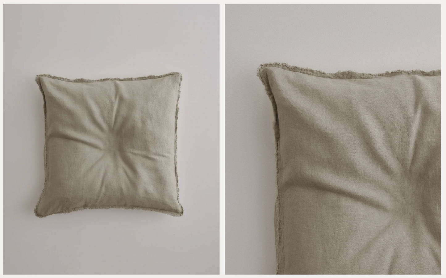 Hale Mercantile | Flocca Linen Euro Pillowcase